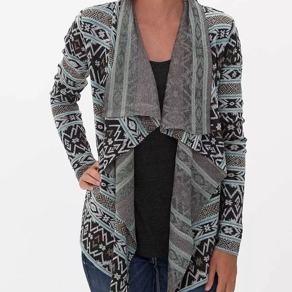 Billabong Sweaters - Billabong Show Me Waves Cardigan Size M